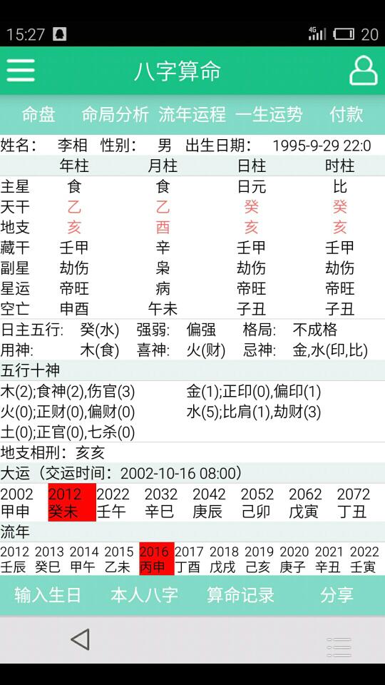生辰八字格局解读，揭秘命运密码