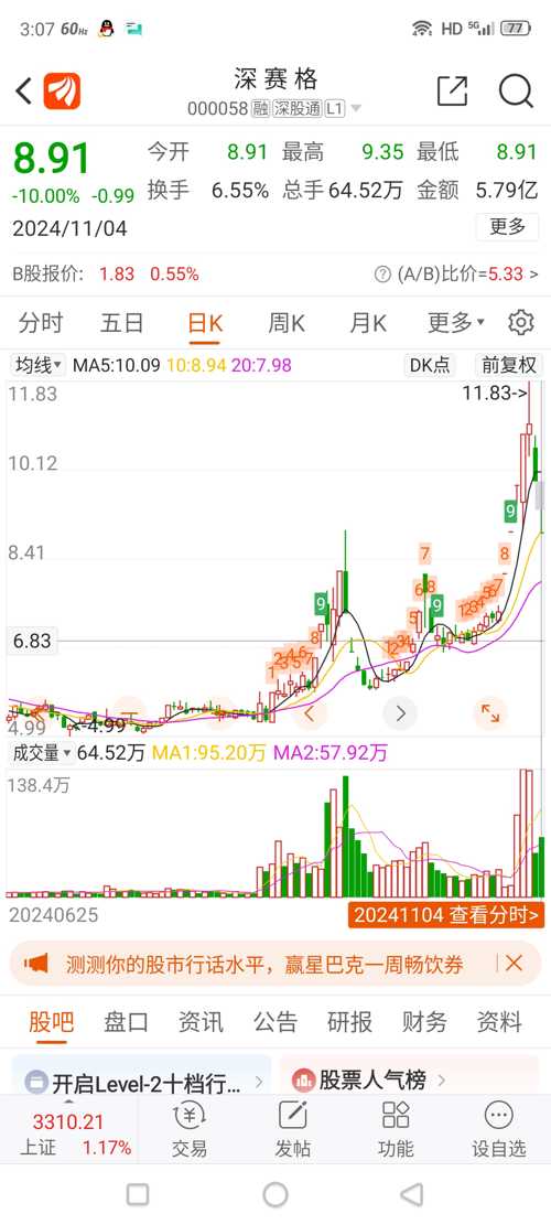 深赛格000058，深度探索与解析