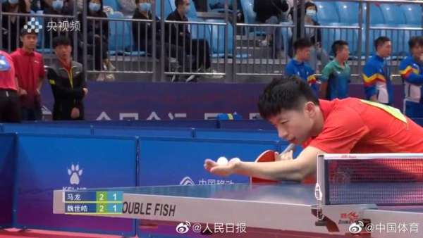 国乒今晚激战三场，神仙打架的精彩瞬间一览