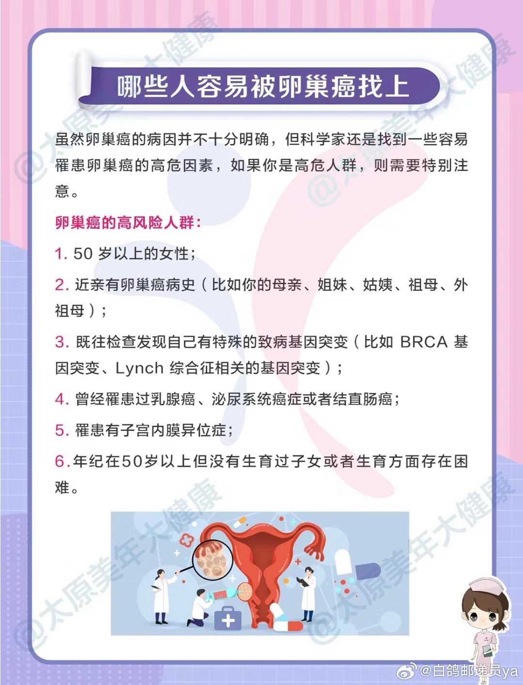 警惕卵巢癌晚期诊断的隐形杀手